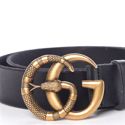 double g snake gucci belt|Gucci Double G belt black.